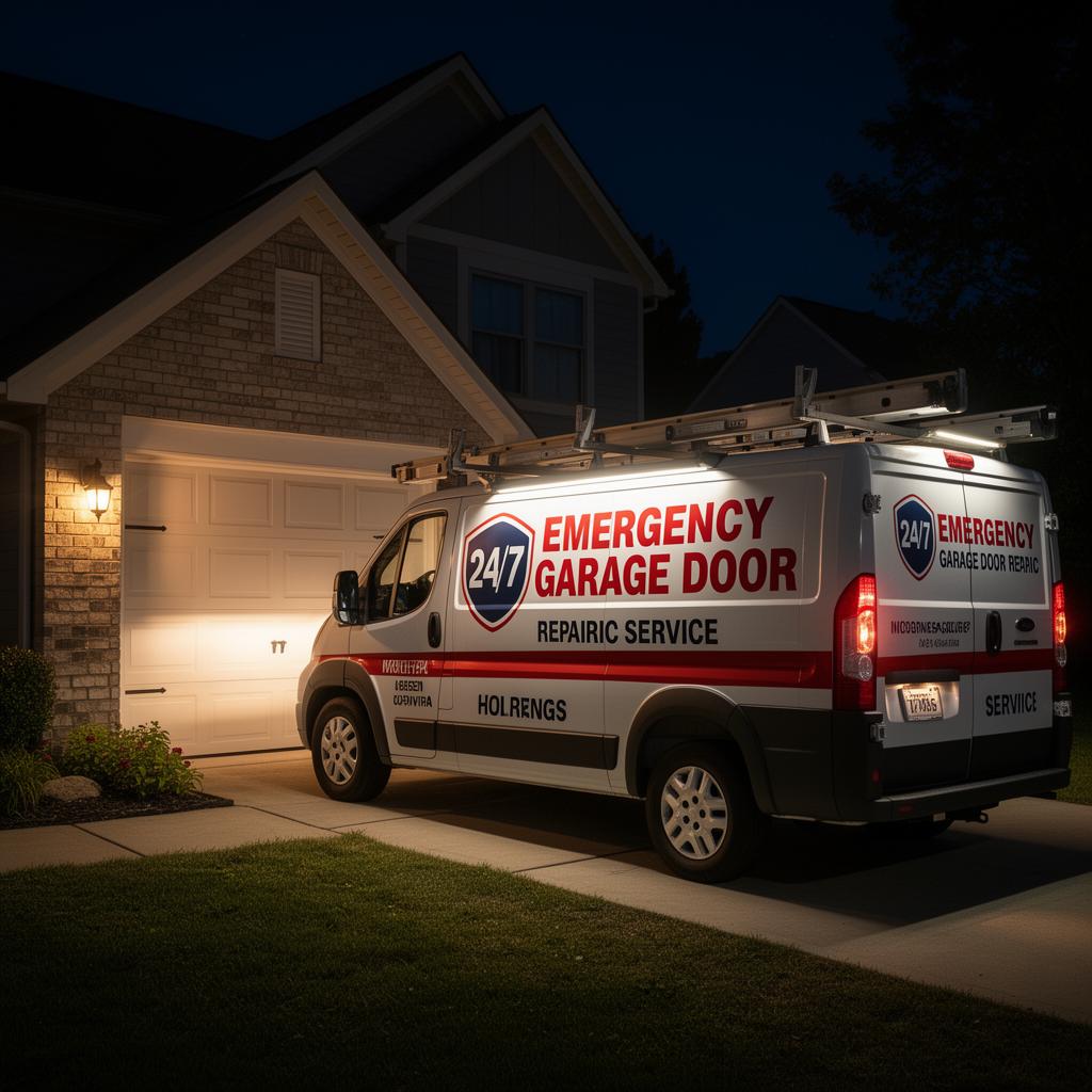 24/7 emergency garage door repair service